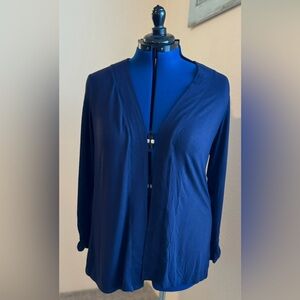 Prescott New York Navy Blue Cardigan size  0X